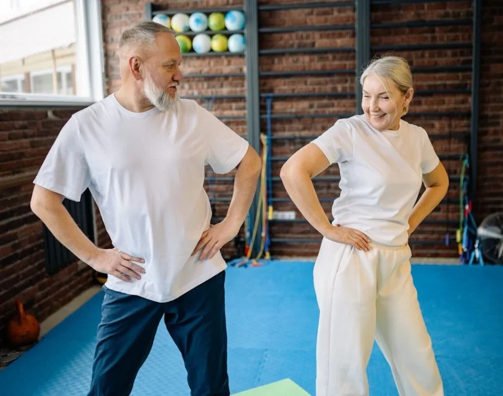 listen to body senior calisthenics joint