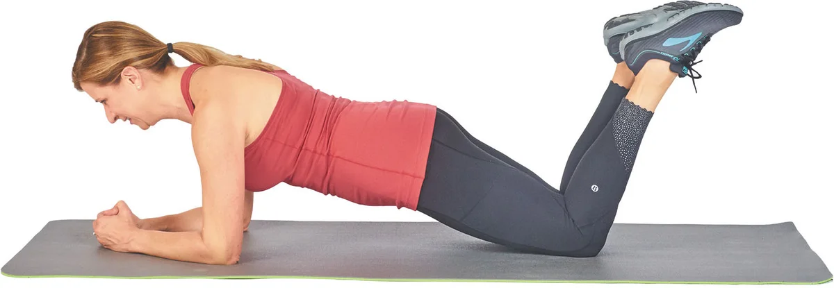 3 Easy Ways to Do a Modified Plank for Seniors to Relieve Lower Back Pain