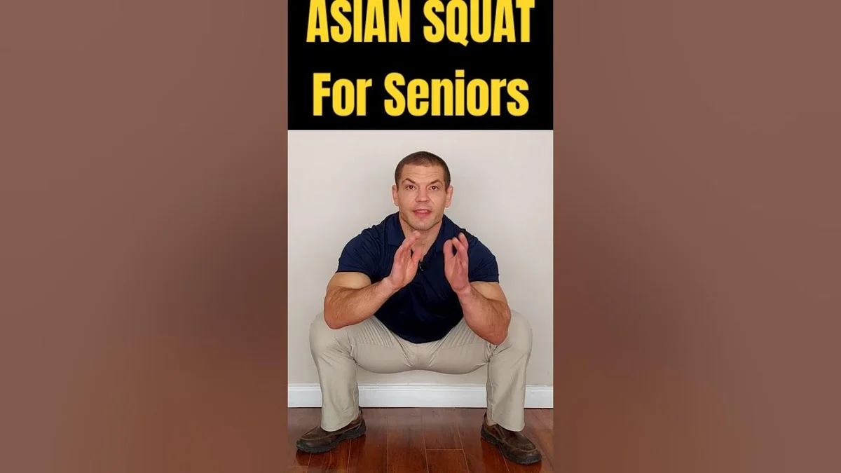 modified squat for seniors knee arthritis