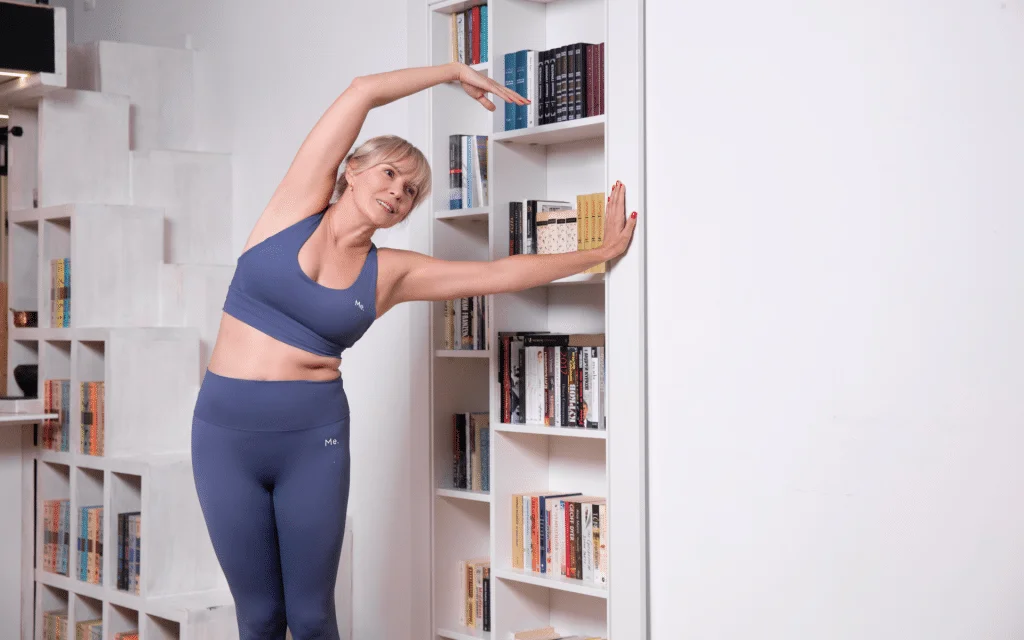 wall assisted calisthenics for senior joints